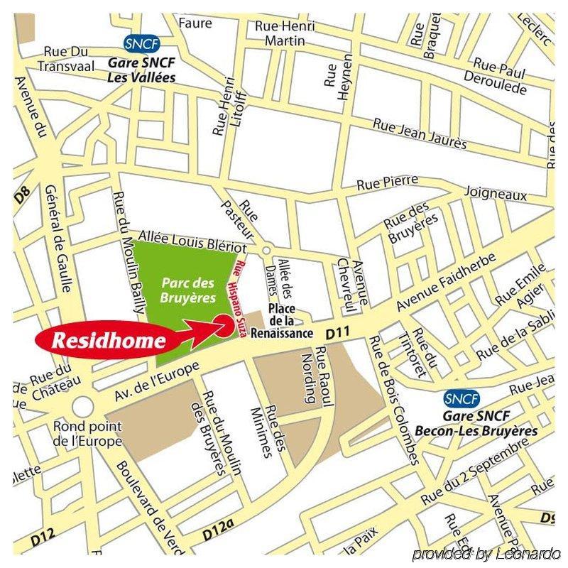 Residhome Bois Colombes Monceau Exteriör bild